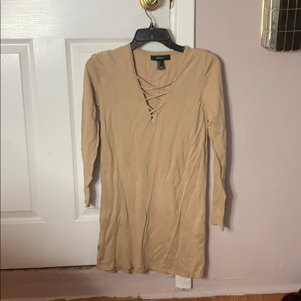Beige dress